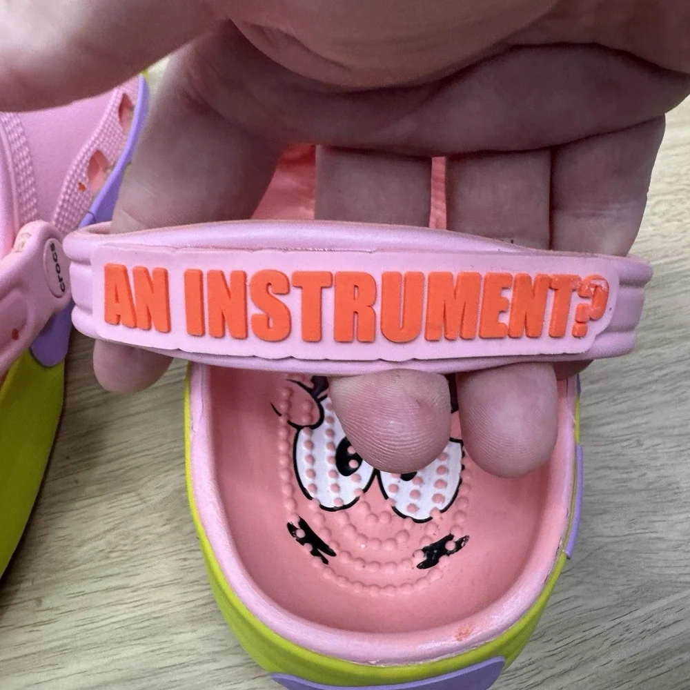 Patrick‎ Star Crocs Classic Clog Men's 8 Women's 10 SpongeBob SquarePants